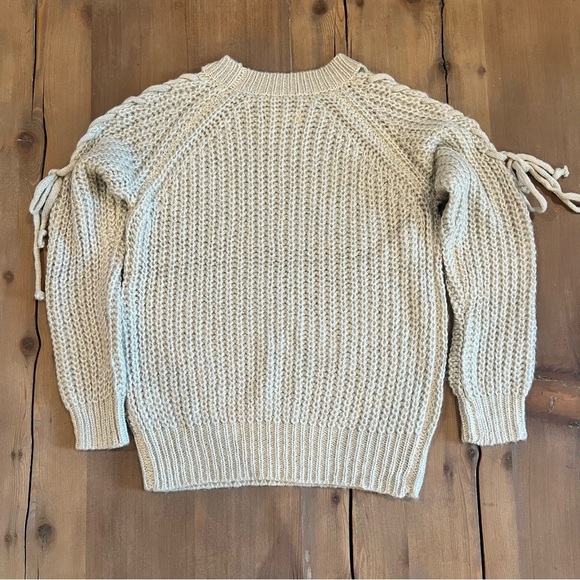 Kloth & Clover Cozy Cream Knit Sweater - Picture 4 of 4